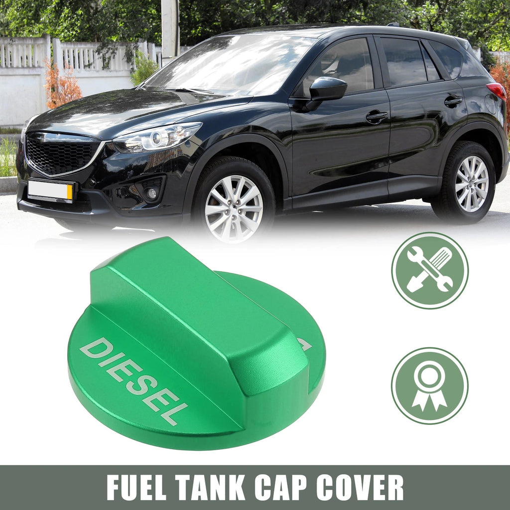 Fuel Tank Cap for Mazda CX-5, CX-8, CX-3 (2012–2023) - Diesel Filler Green
