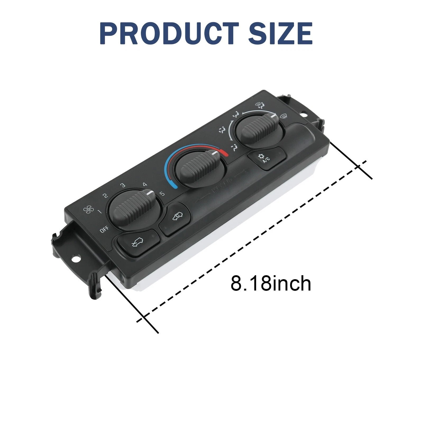 Climate Control Module for Chevy Silverado 1500/2500 (1999-2002)