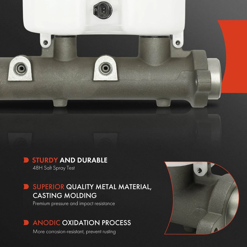 Brake Master Cylinder with Reservoir & Sensor for Chevy Express 1500 (2008)