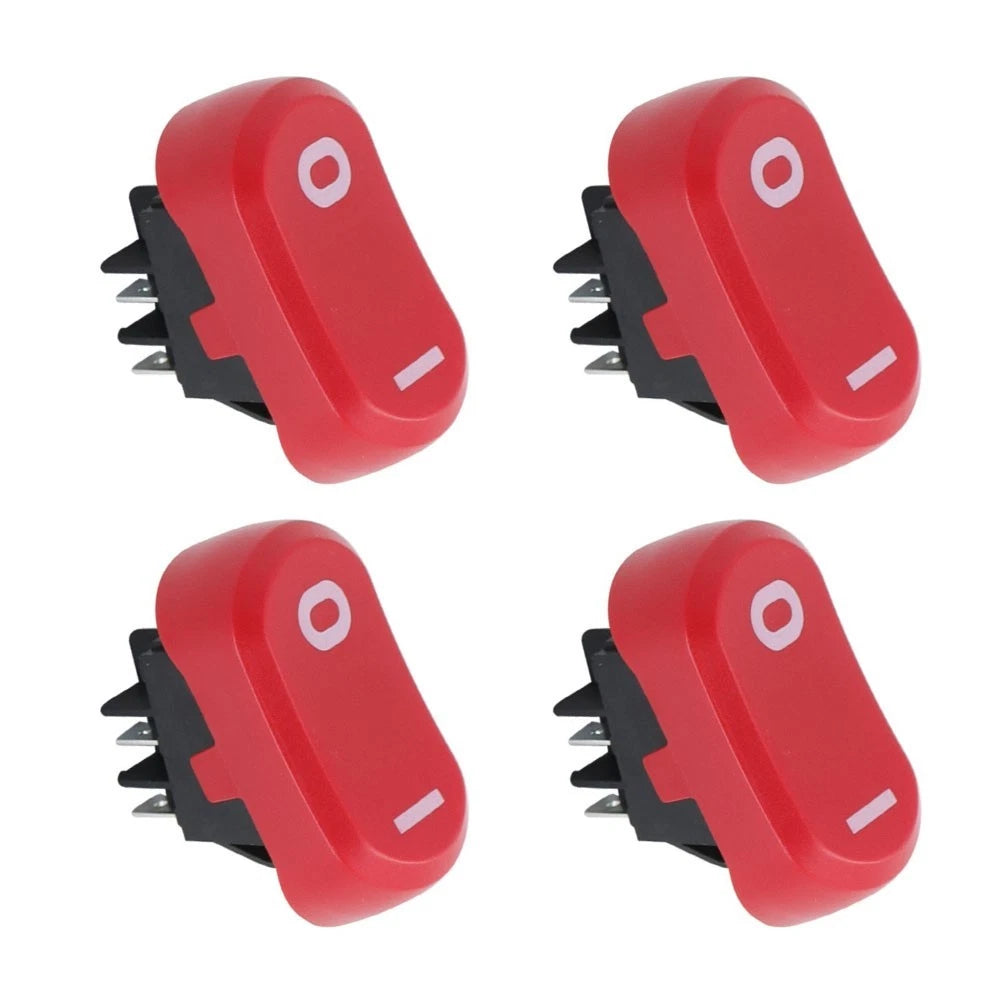 Set of 4 Electric Switches for Wet Dry Vacuum Cleaners