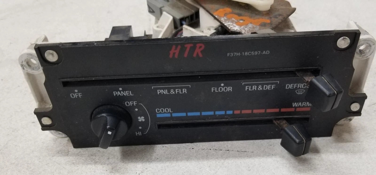 Manual Climate Control Assembly for Ford Ranger (1992–1994)