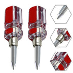 2Pcs Dual Purpose Slotted Screwdriver Set