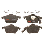 Set of 4 Disc Brake Pads for Volkswagen Passat (1996–2005)