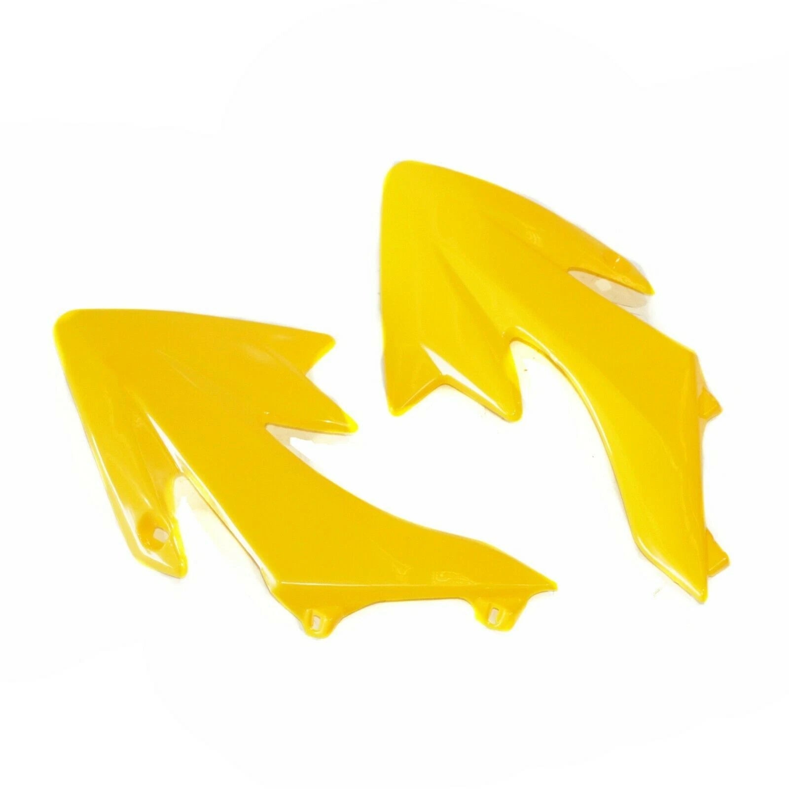 Yellow Plastics Tank Side Guard Fenders for CRF50 (Pit Pro)