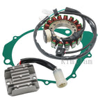 Stator Coil, Regulator, Gasket for Yamaha YFM350ER Moto-4 350 (1995) 3HN-85510-10