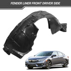 Driver Side Fender Liner for Honda Civic (2016–2018) HO1248158