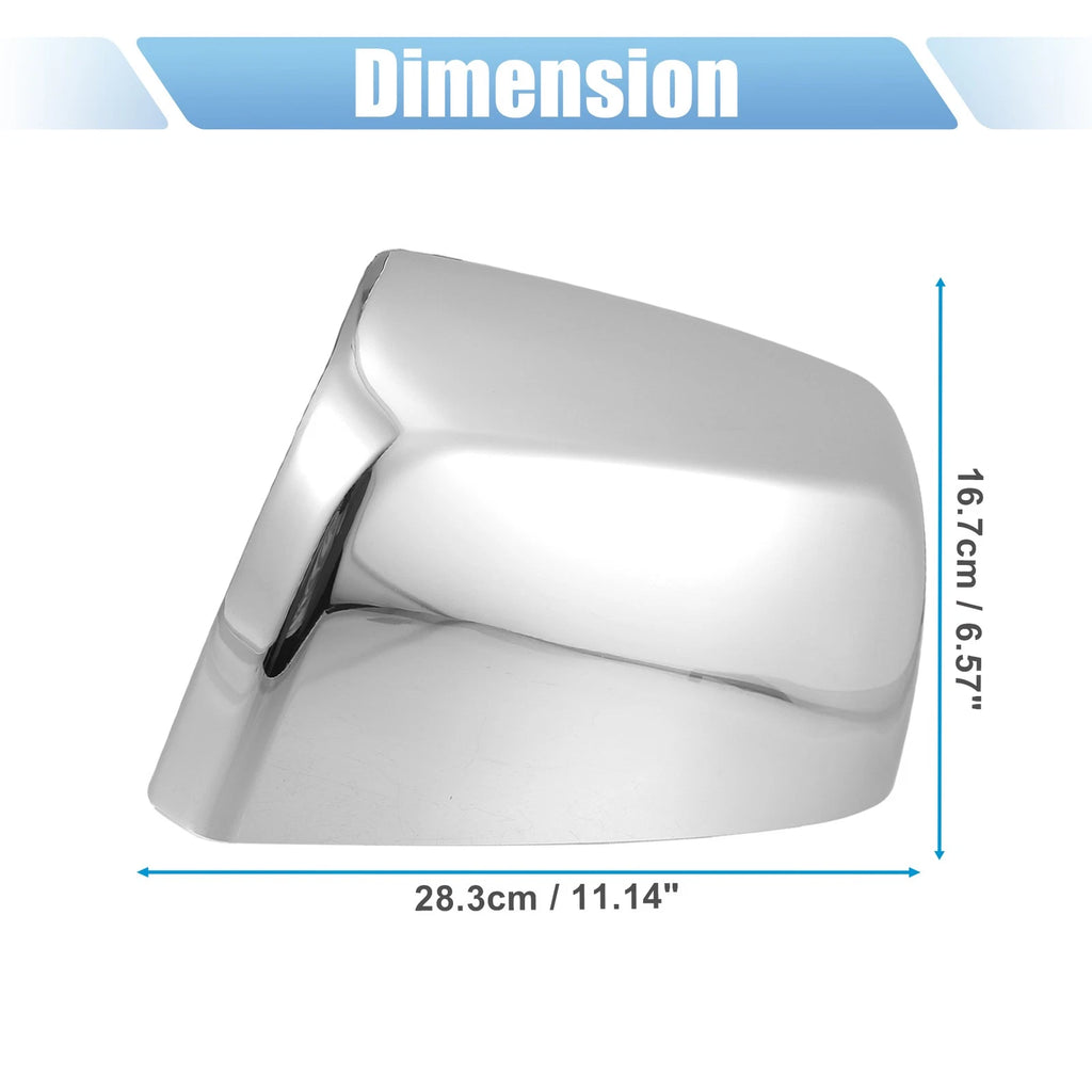 1 Pair Chrome Plated Mirror Covers for Chevrolet  726215908978