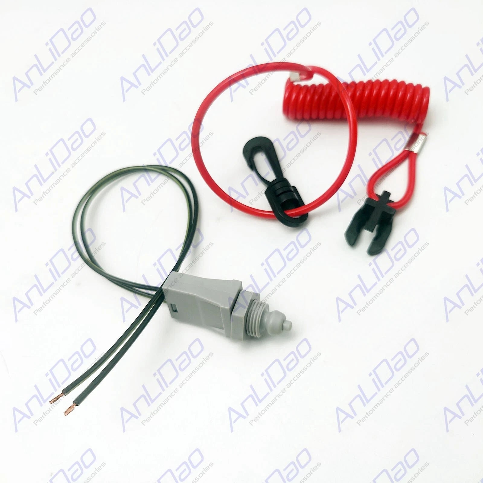 Kill Switch and Lanyard for OMC Johnson Evinrude (585134, MP28870, 432230)