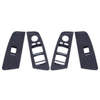 Interior Front Window Switch Lock Cover Trim for BMW 5 Series G30 G31 G38 (2017–2023)