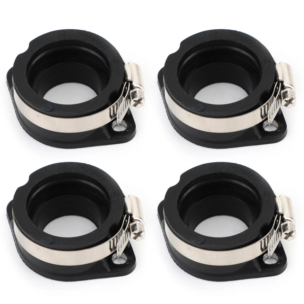 4X Intake Manifold Boots for Kawasaki Z 1000 J LTD Z 1100 ST (1981–1982)