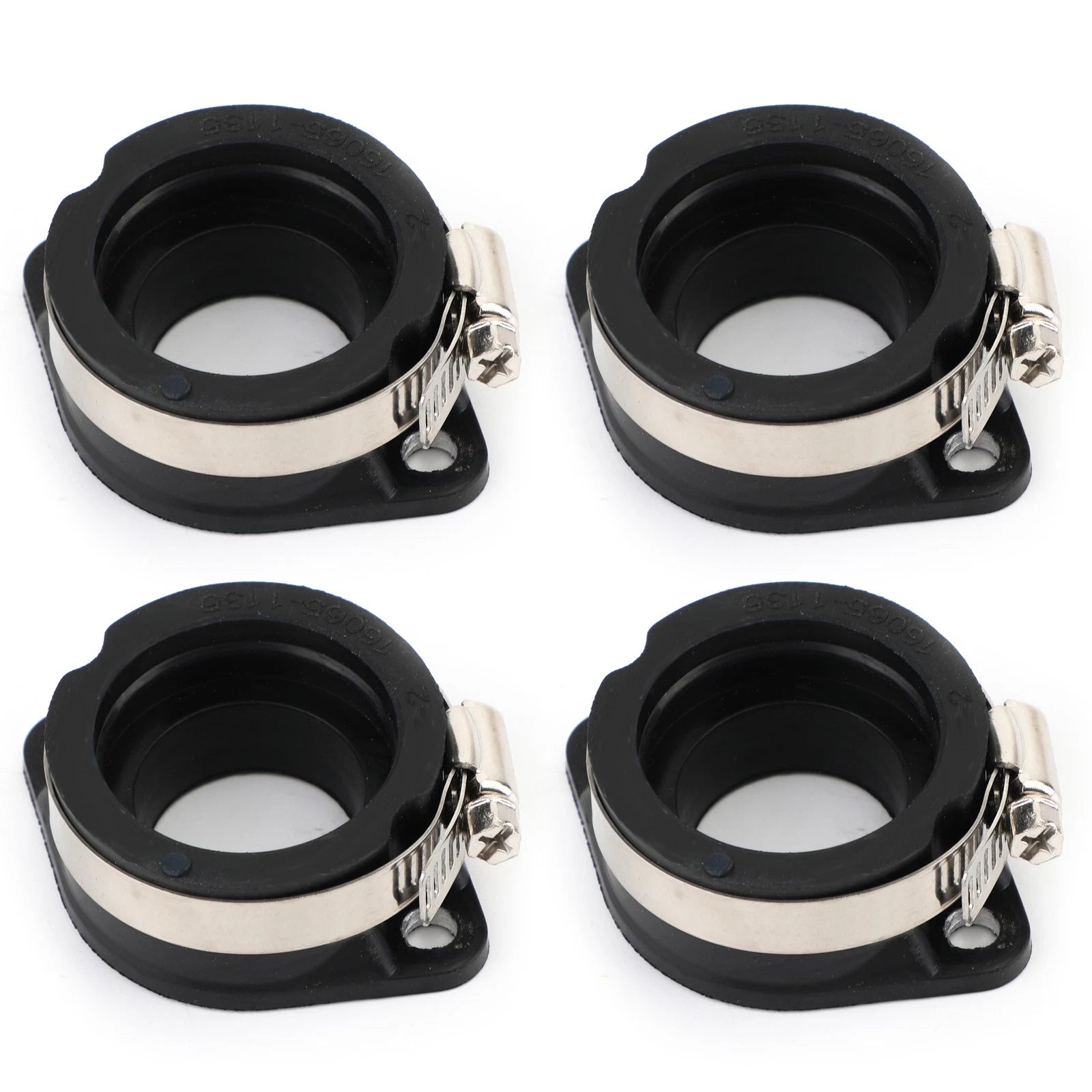 4X Intake Manifold Boots for Kawasaki Z 1000 J LTD Z 1100 ST (1981–1982)