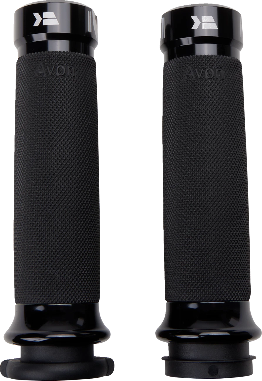 Klassic Grips for Harley Davidson (TBW) 500180 (Custom Contour, Black)