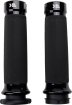 Klassic Grips for Harley Davidson (TBW) 500180 (Custom Contour, Black)