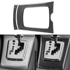 Carbon Fiber Gear Shift Panel Frame Cover Trim for Corolla (2007–2013)