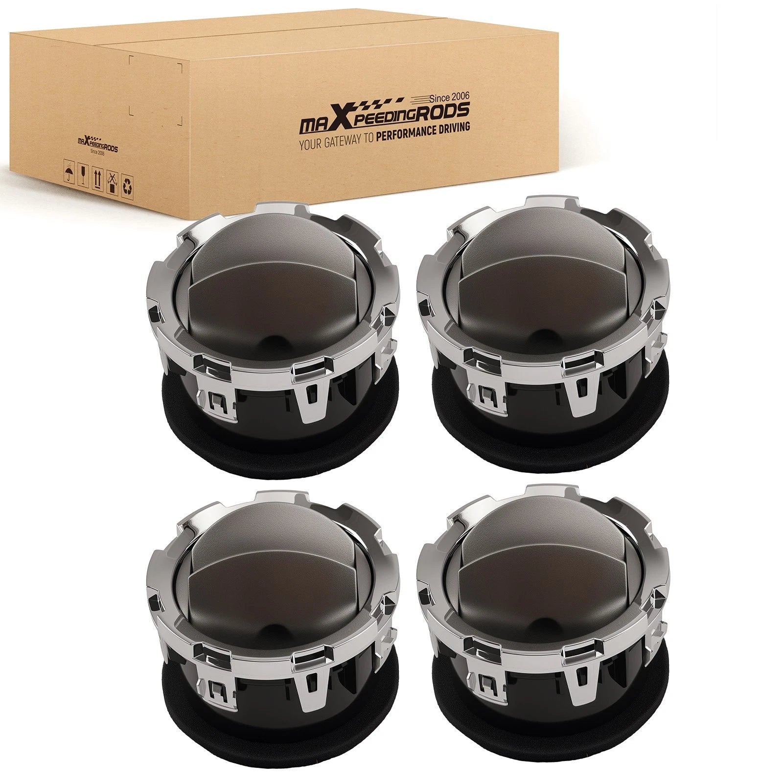 Set of 4 AC Heater Air Ducts for Ford F250 F550 (2011–2016)