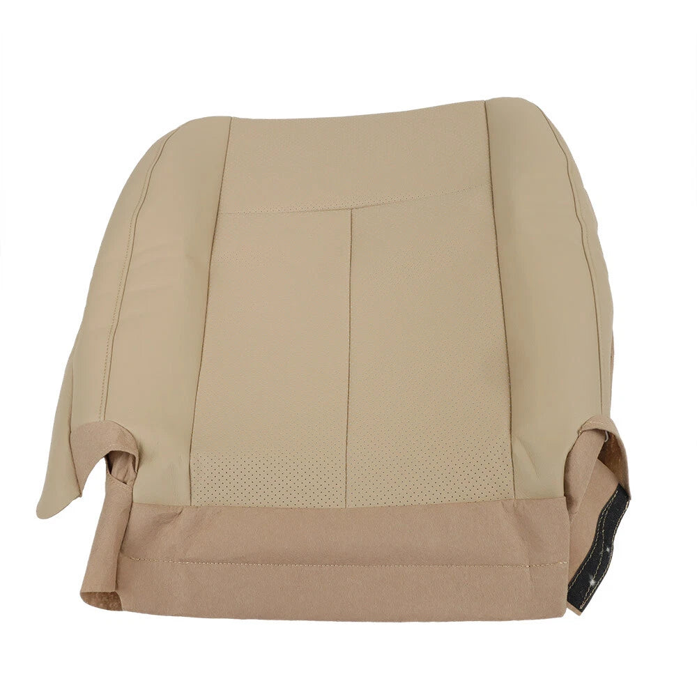 Leather Seat Cover for Ford Expedition (2007-2014) - Driver Bottom, Camel Tan
