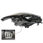 LED Headlight Chrome Housing Right Side for Toyota Highlander (2020-2022)