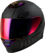 FLY RACING Sentinel Recon Helmet for Motorcycle (X-Large, Matte Black/Charcoal Chrome)