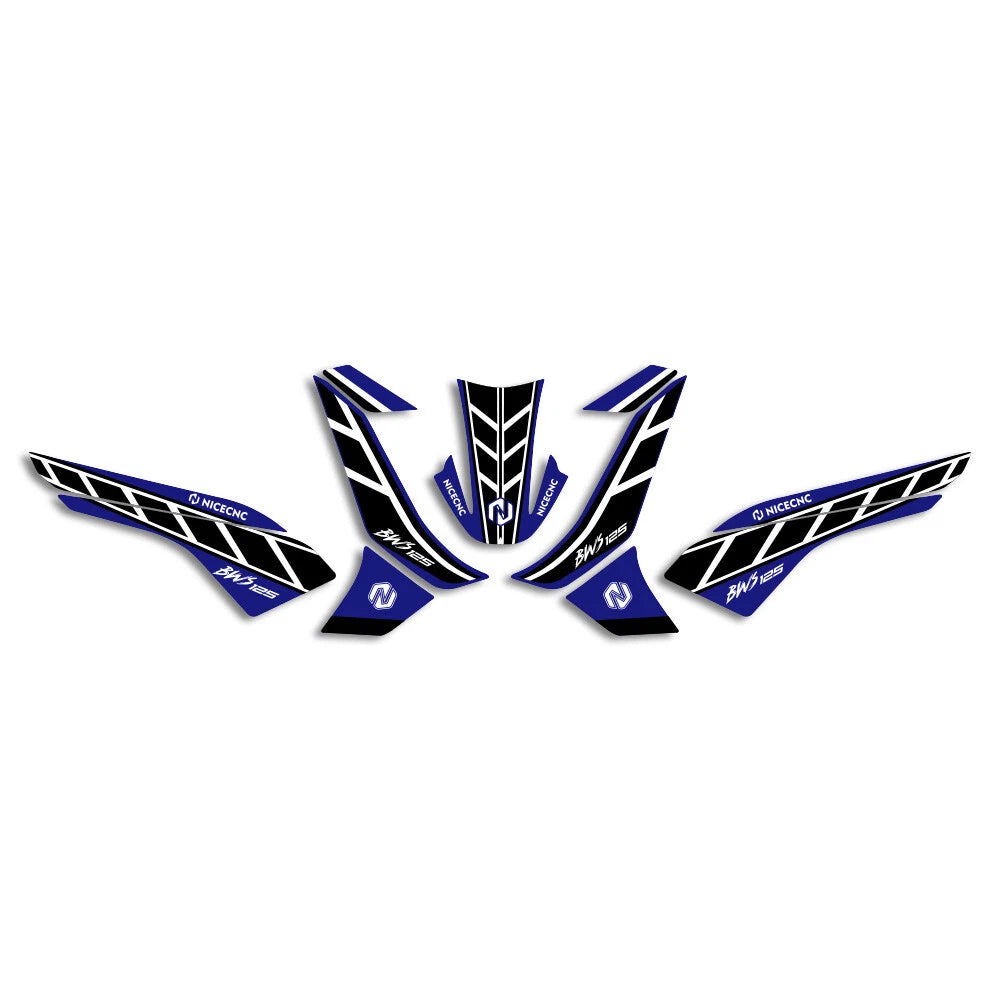 Fairing Team Decals Stickers for Yamaha Zuma YW BWS 125 (2009–2014)