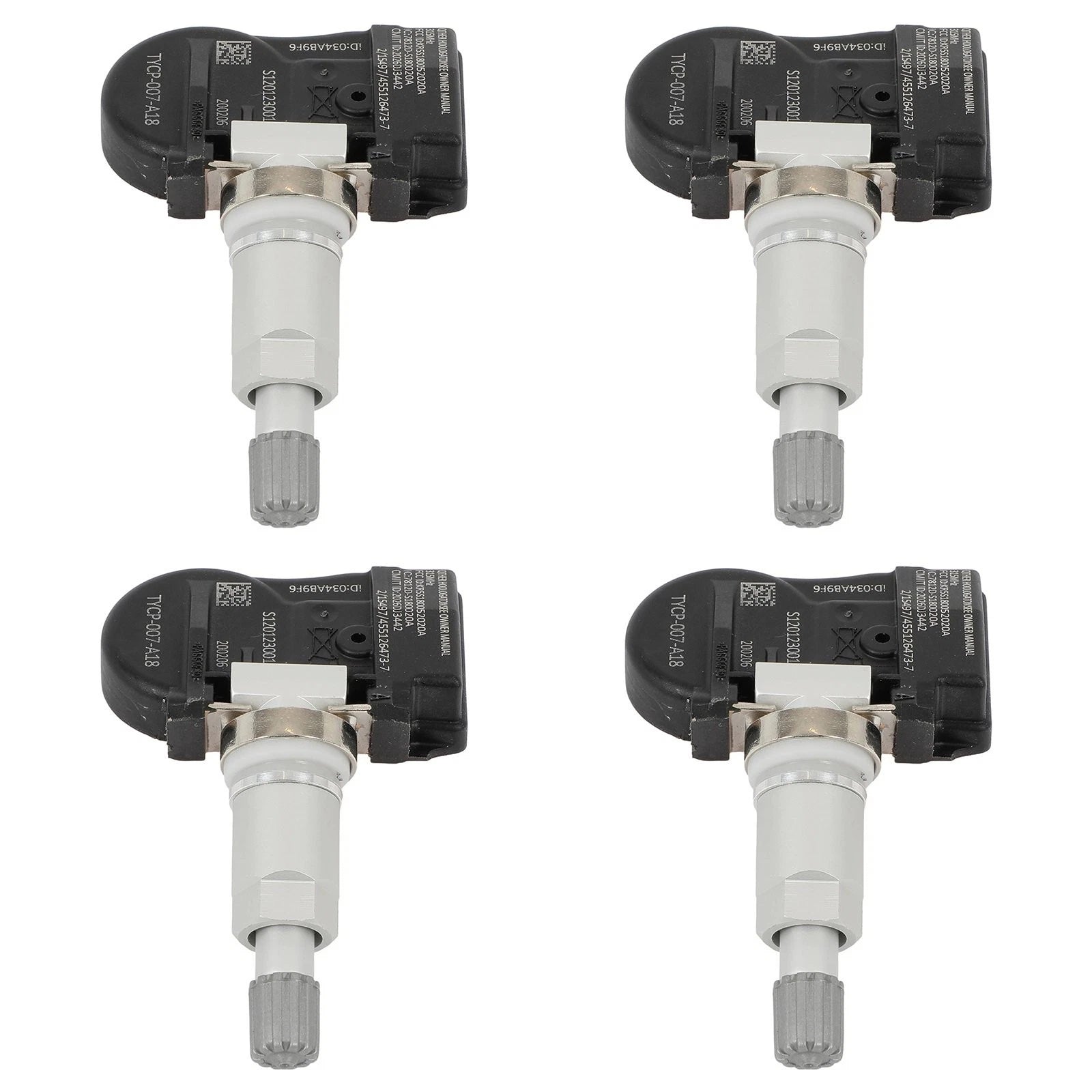 4X TPMS Tire Pressure Sensors for Land Rover Range Rover Sport (2005–2013) LR070840