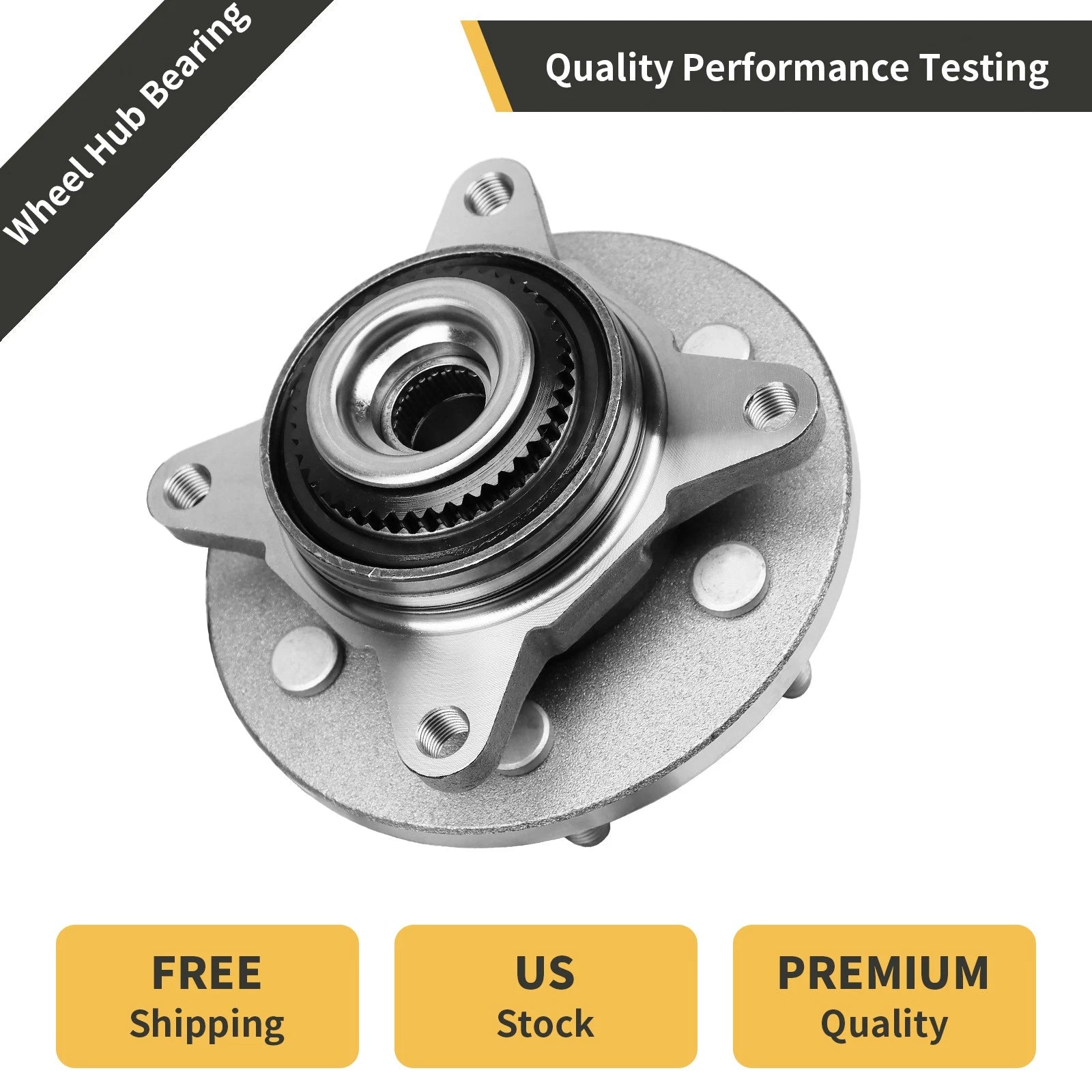 Front Wheel Hub and Bearing for Ford F-150 Expedition (2004–2014)