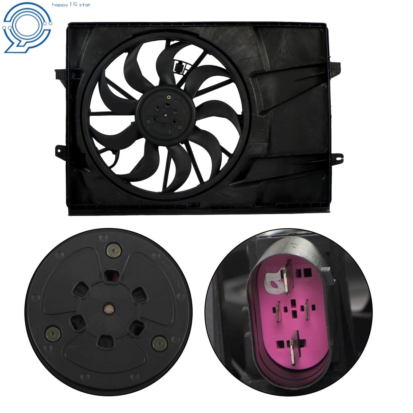 Radiator Cooling Fan Assembly for Kia Sorento (2021–2023) 25380P2500