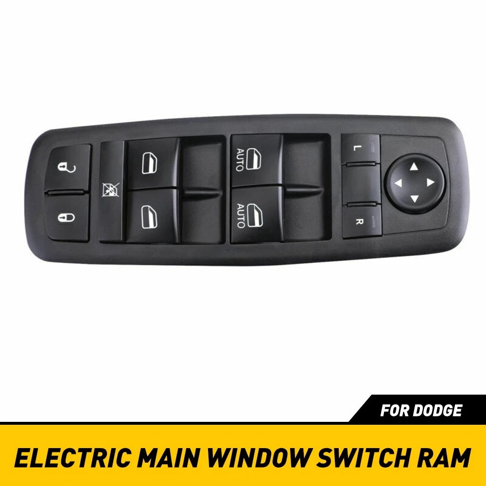 Door Window Switch Panel Control Bezel for Dodge Ram 1500 2500 3500 (2009–2010)
