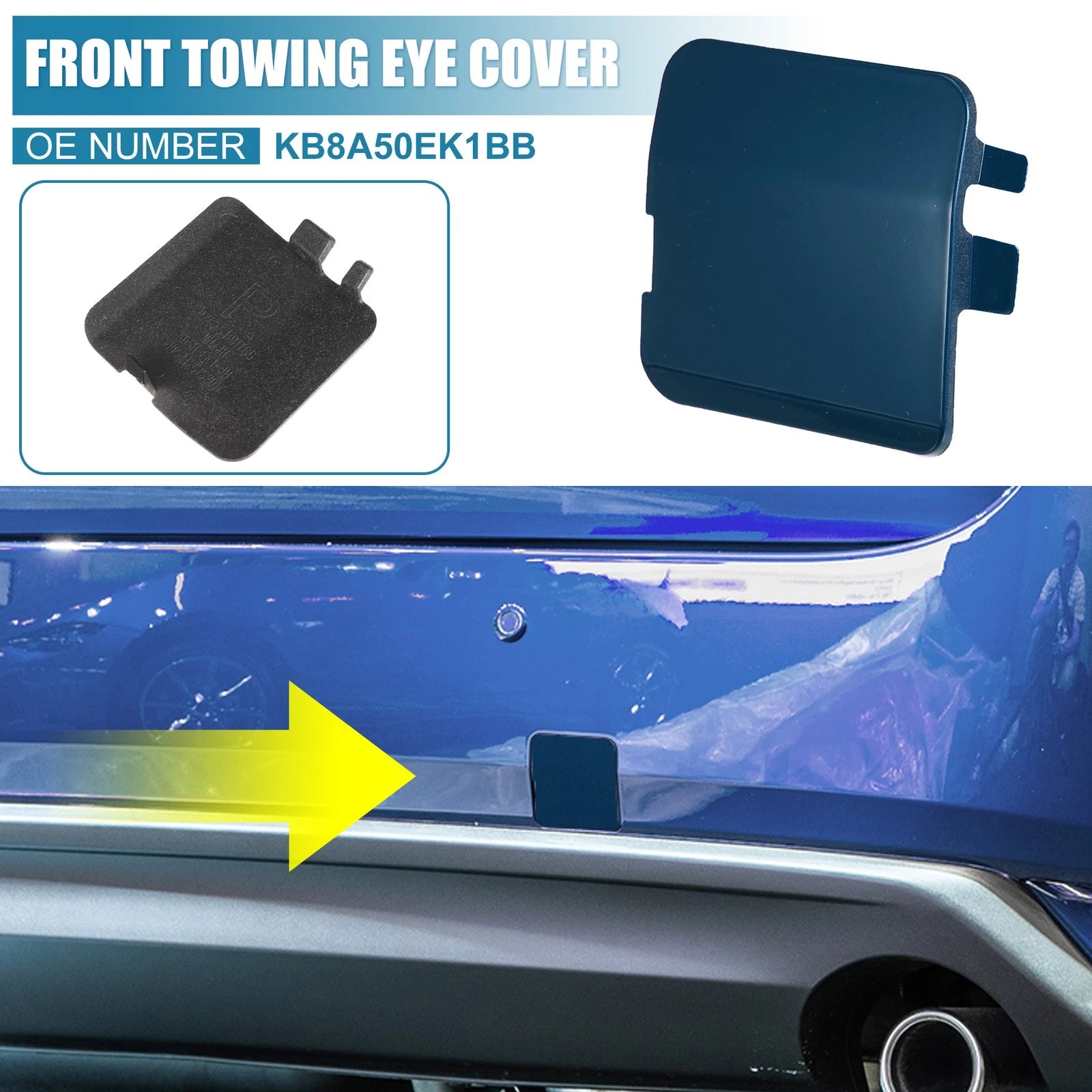 Tow Hook Cover for Mazda CX-5 (2017–2021) - Blue