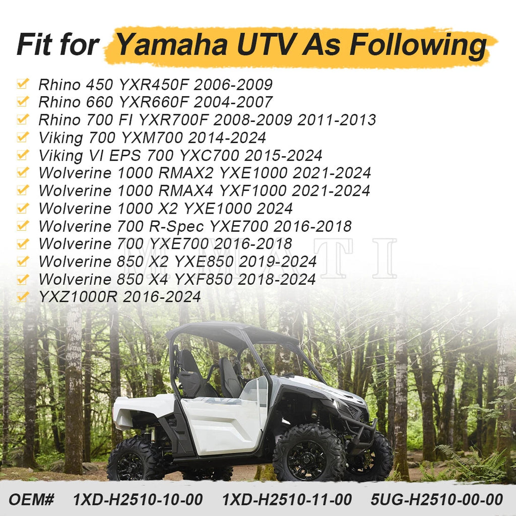 Key Switch 1XD-H2510-10 for Yamaha Viking Rhino Wolverine RMAX (2014–2023)