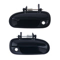 2 x Front Left & Right Outer Door Handle Black for Honda Civic EK (1996–2000)