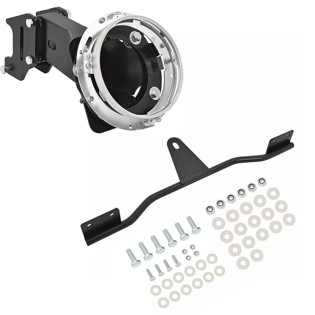 Black Steel Fairing Kit Headlight Mount for Harley Dyna (2006–2017)