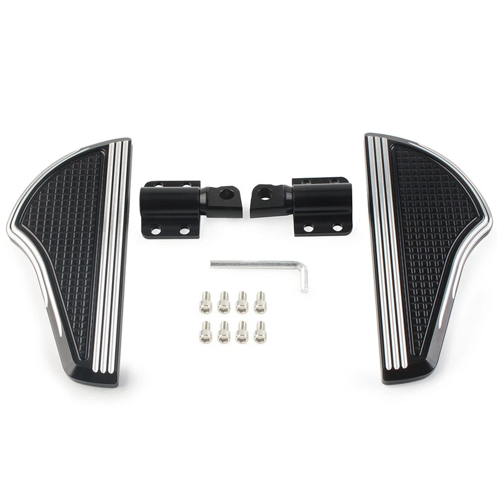 Rear Floorboards Footpeg for Harley Dyna Softail Electra Glide V-Rod (–2023)
