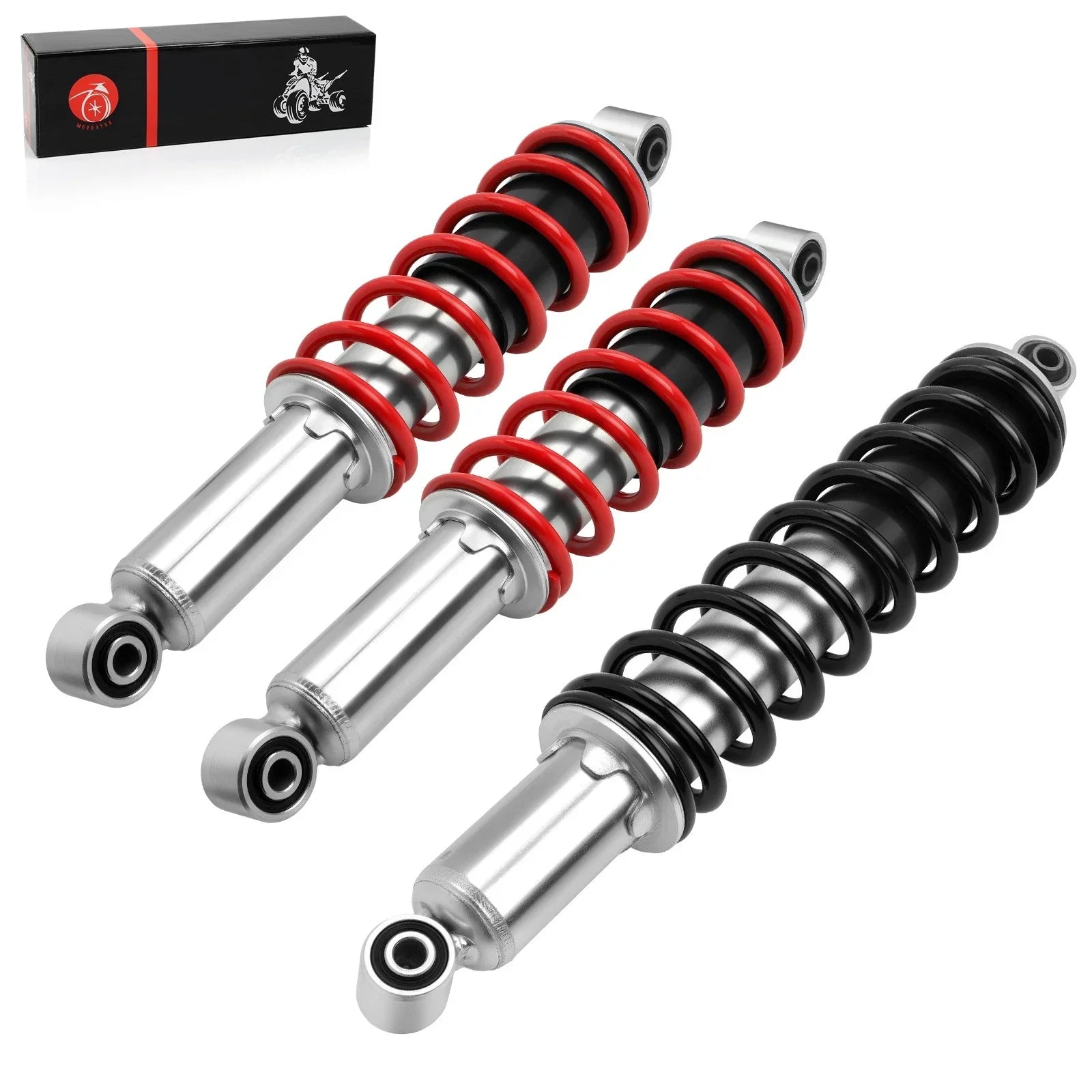 3 x Front & Rear Shock Absorber for Honda TRX250EX / TRX250X (2001–2020)