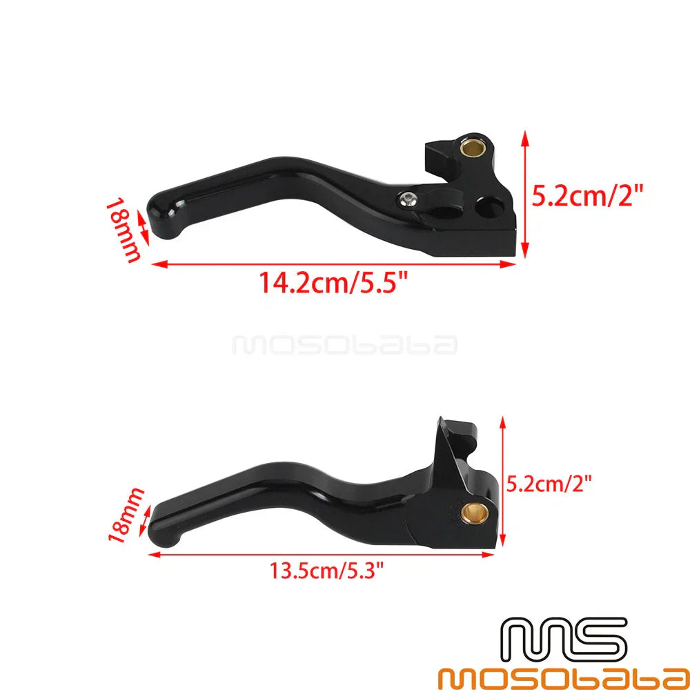 Gold Brake & Clutch Levers for Harley Sportster XL883 (2004-2023)