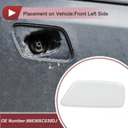 Front Left Washer Nozzle Cover Cap for Subaru Forester (2009–2012) White