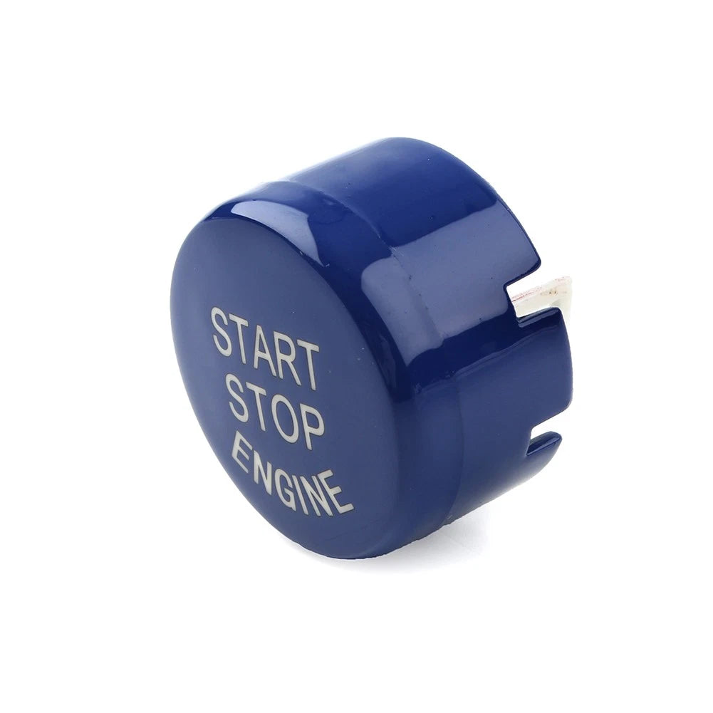 Start Stop Engine Button Switch Cover for BMW F Series (Universal) - Blue