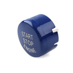 Start Stop Engine Button Switch Cover for BMW F Series (Universal) - Blue