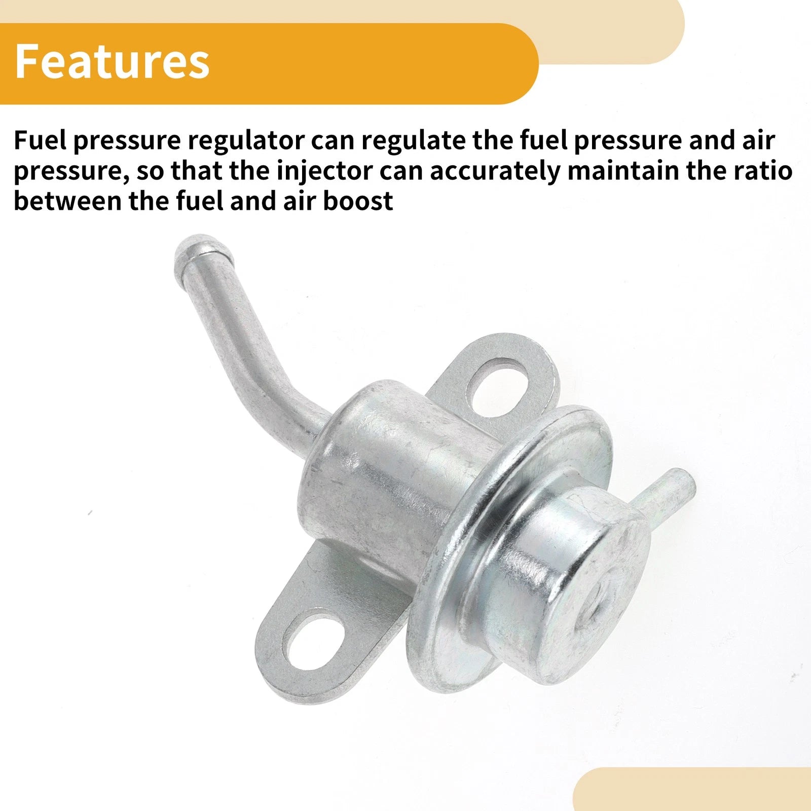 Fuel Pressure Regulator for Mitsubishi Mirage (1997–2001) MD320551 Metal