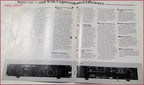 Power Amplifiers for Yamaha H7000 H5000 H3000 (Original Dealer Sales Brochure)