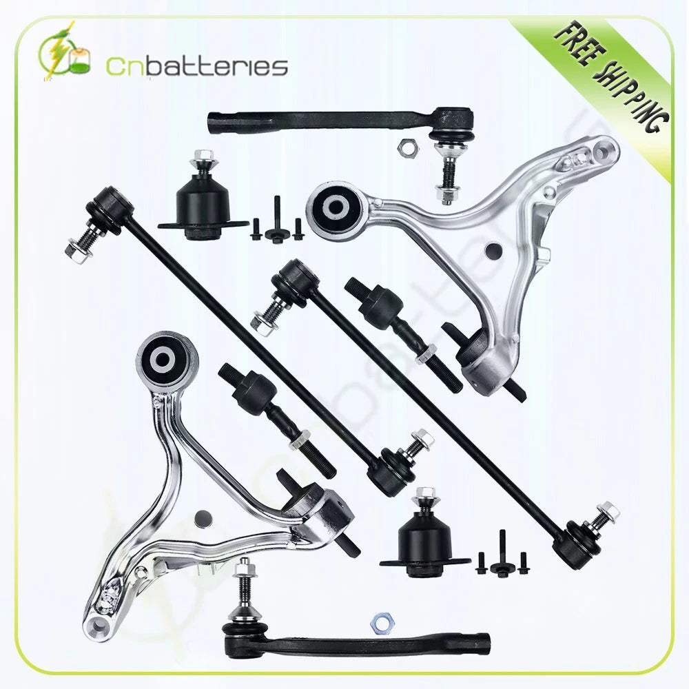10pcs Complete Front Suspension Kit for Volvo S60/V70 AWD (2001–2007)