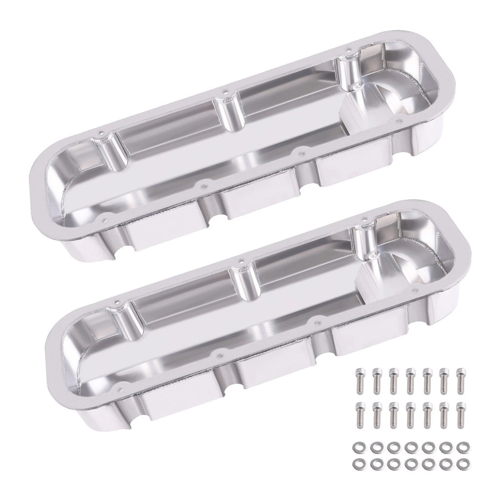 Fabricated Aluminum Tall Valve Covers For Big Block Chevy 396