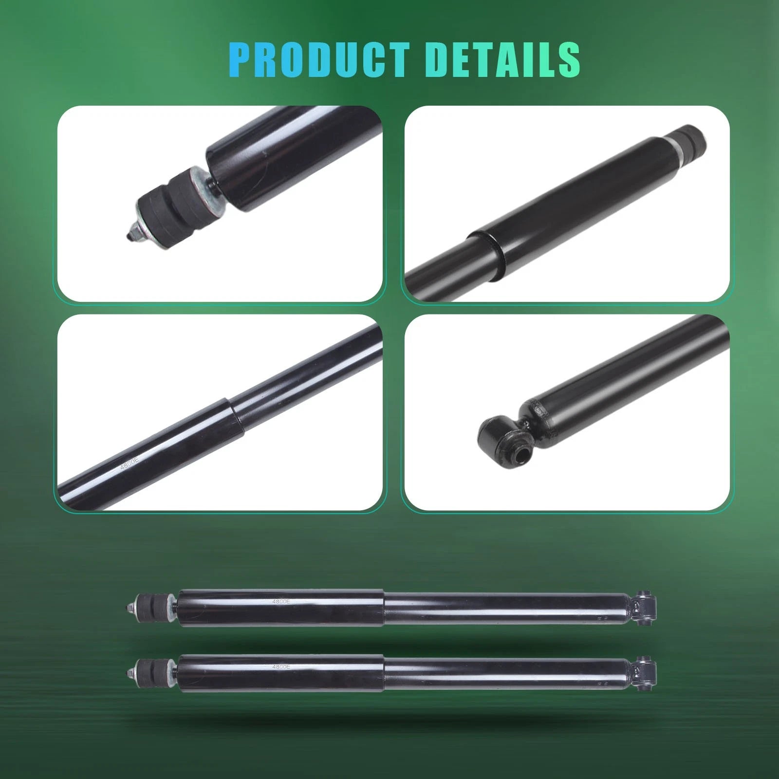 Set of 2 Rear Struts for Mazda CX-9 (2007–2015)