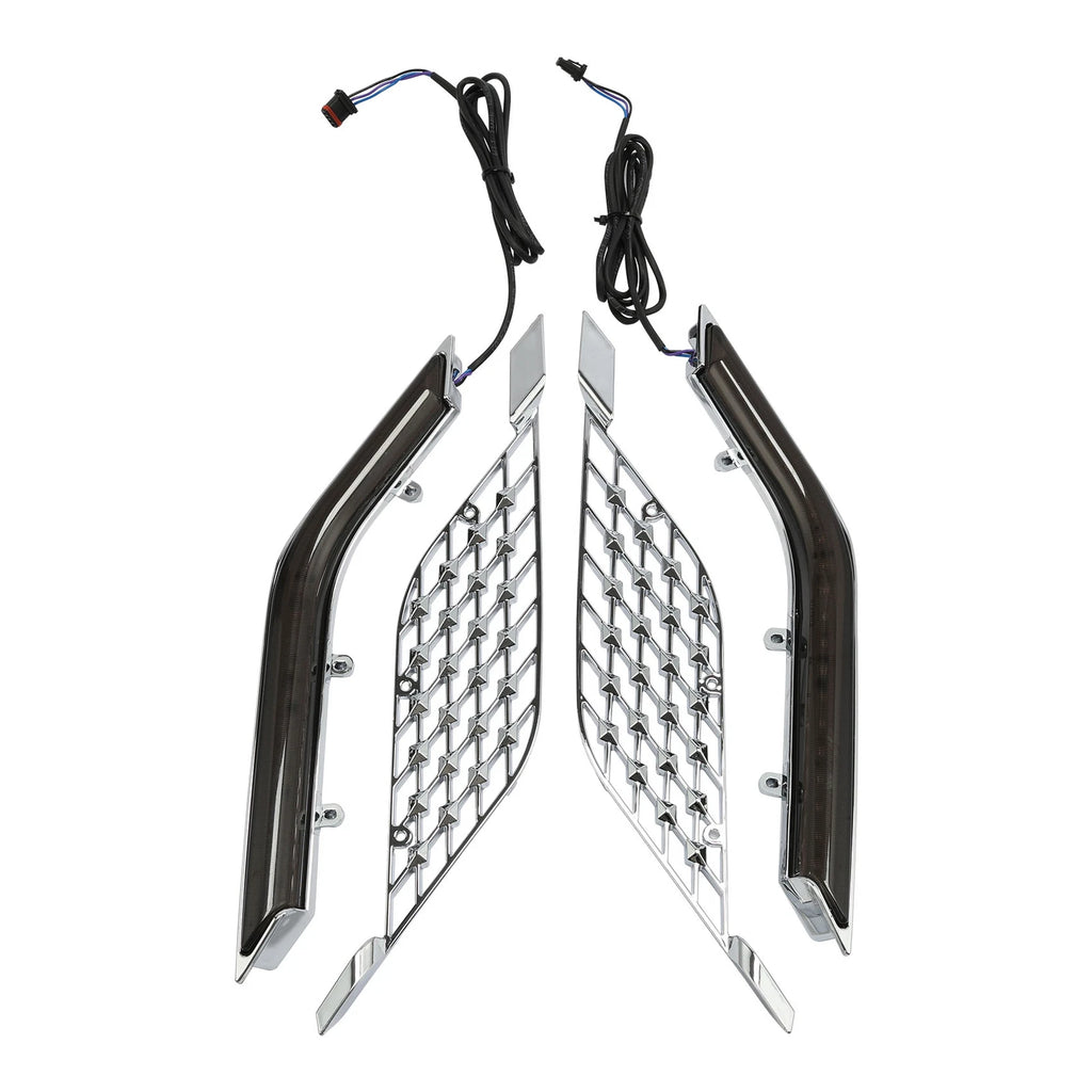 LED Radiator Grill Panel Light for Honda Goldwing 1800 GL1800 (2018–2023)