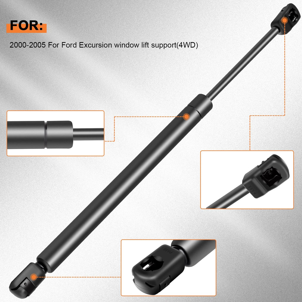 2 Rear Window Hatch Lift Supports for Ford Excursion (2000-2005)