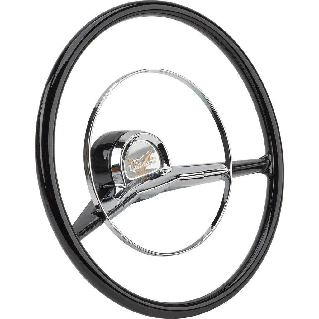 15 Inch Steering Wheel Replacement with Horn Button for 1957 Chevy Bel Air