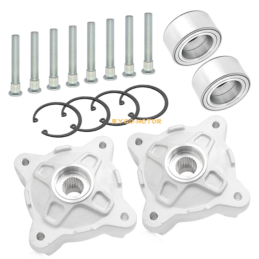 Front Wheel Hub & Bearing Kit for Polaris RZR 800 RZR S 800 (2008–2014)