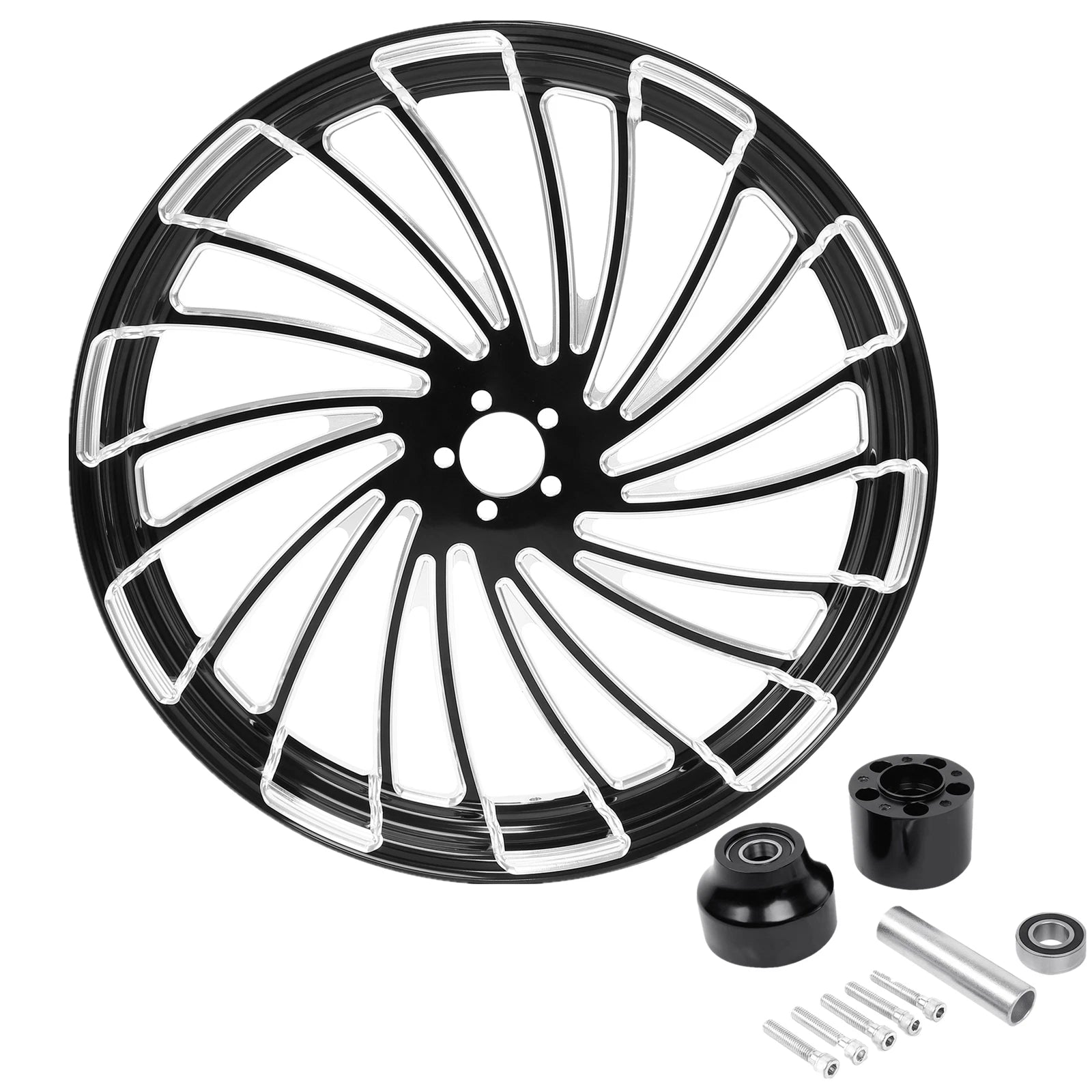 21'' Front Wheel Rim with Single Disc Hub for Harley Touring (1997–2021)