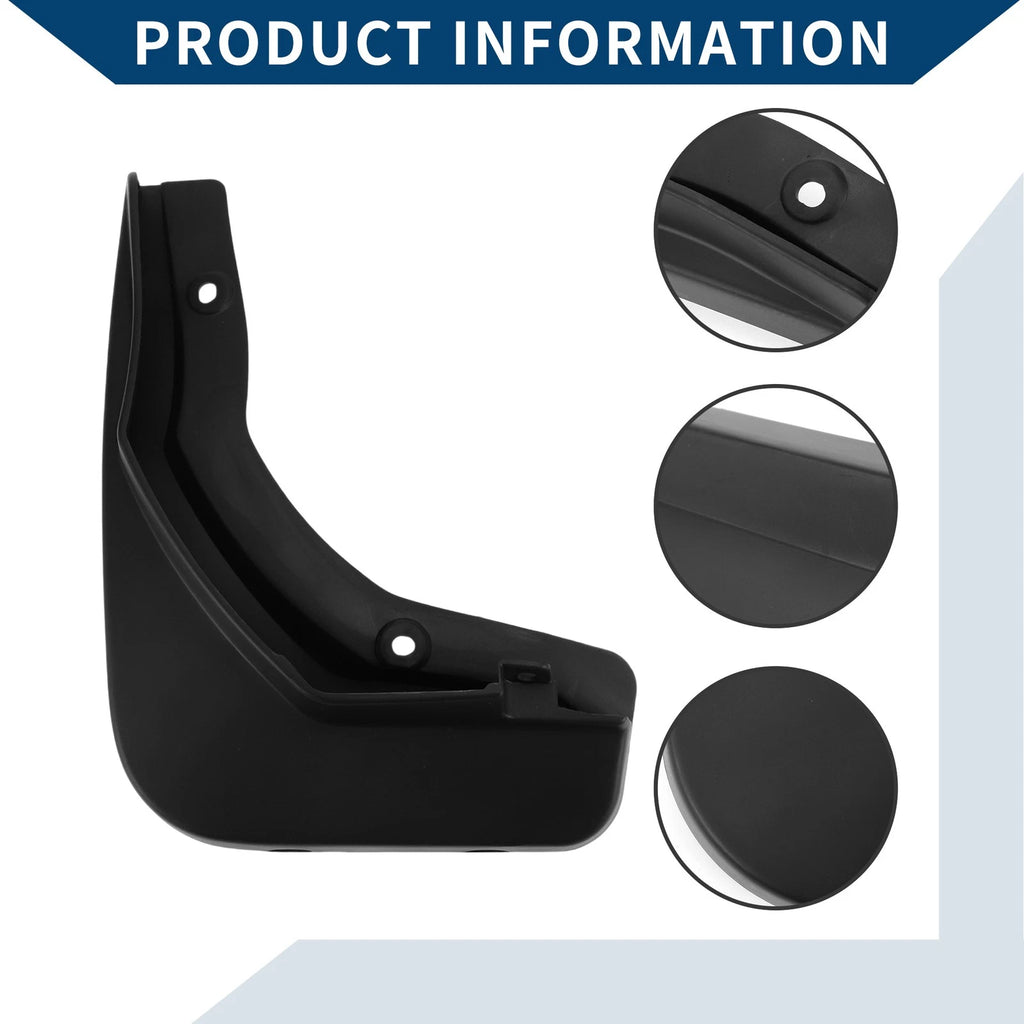 Set of 4 Mud Flaps Splash Guards for Mercedes Benz E-Class (2016–2023)