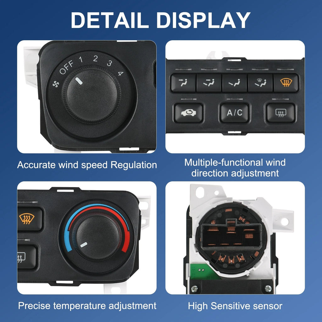 A/C Heater Climate Control Module for Honda Accord (2001-2002)