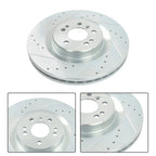 Set of 4 Drilled Brake Rotors & Ceramic Pads for Mercedes-Benz GL450 (2007–2012)